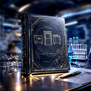 Astell articles archive book in a laboratory setting