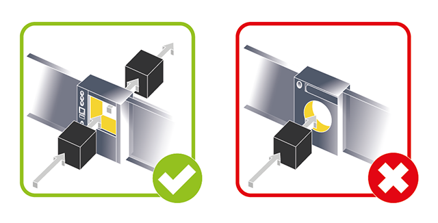 On a pass-through autoclave, a rectangular chamber is much more useful than a cylindrical one.