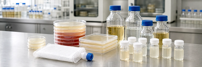 Food and beverage quality-control laboratory