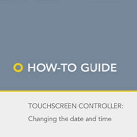 How to change the Astell controller date and time