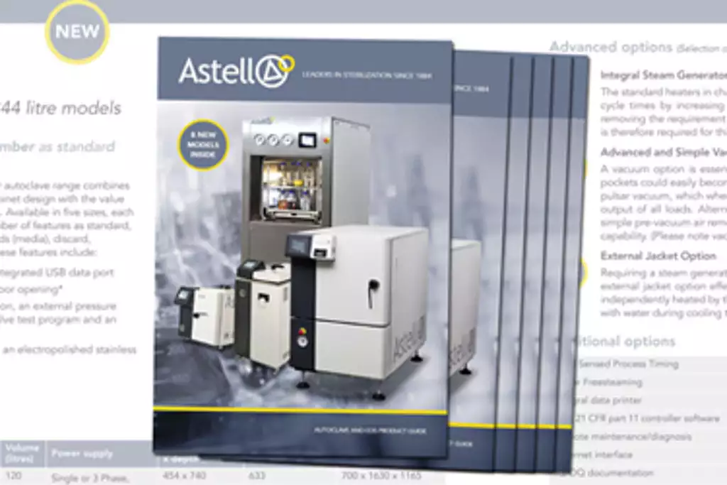 Astell releases new autoclave product catalogue