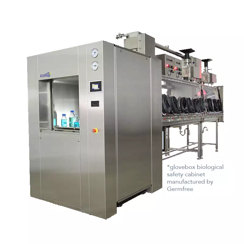 SQUARE SECTION PASS-THROUGH AUTOCLAVE