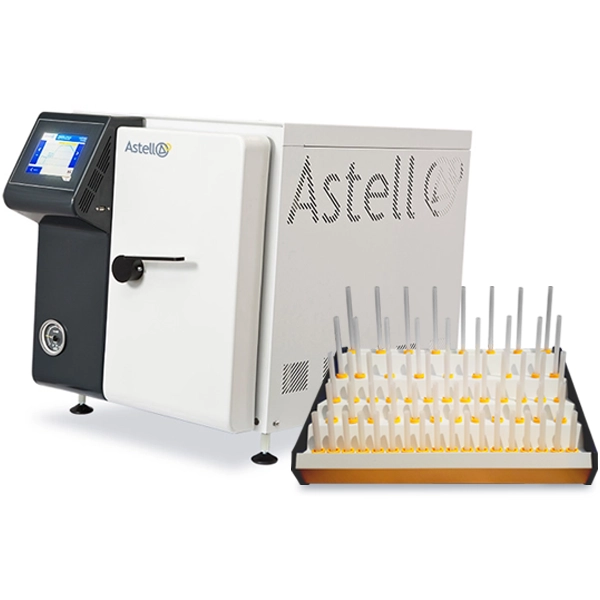 AMB Classic Benchtop Autoclave with Nelldorn Glassware Dryer, for faster glassware processing