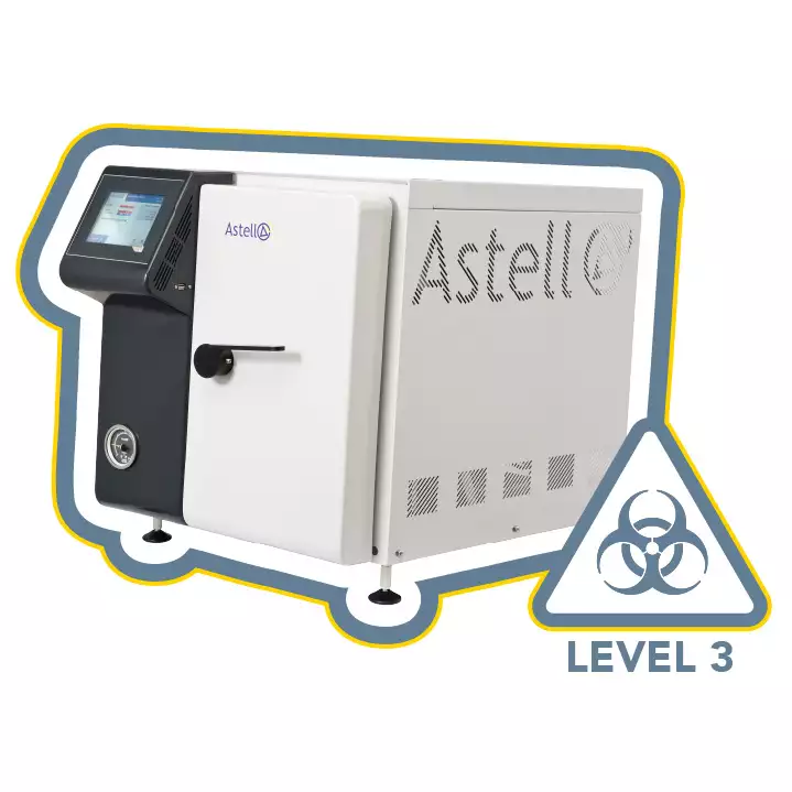 The Astell AMB Classic Fill can be equipped for Containment Level 3 environments.