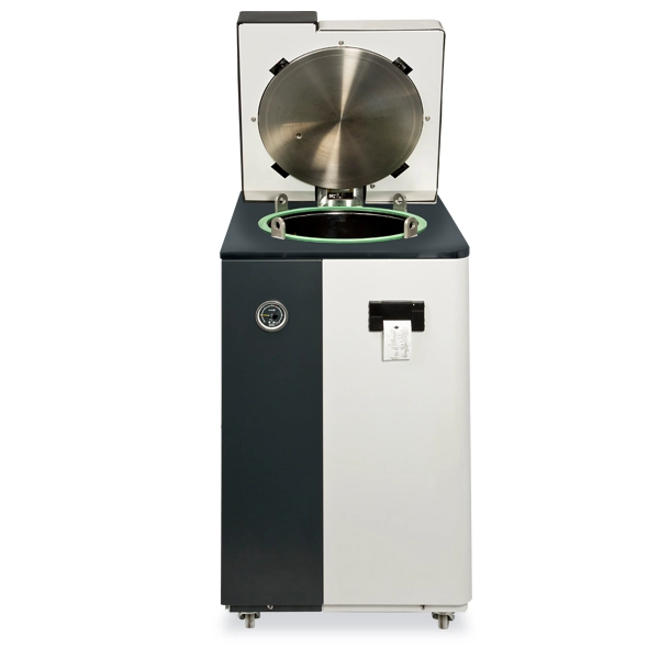 AMA Compact Classic Toploading Autoclave with open door - Front View