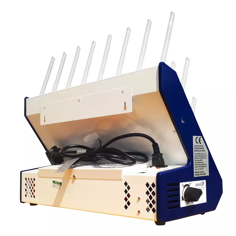 Nelldorn glassware dryer - Back view