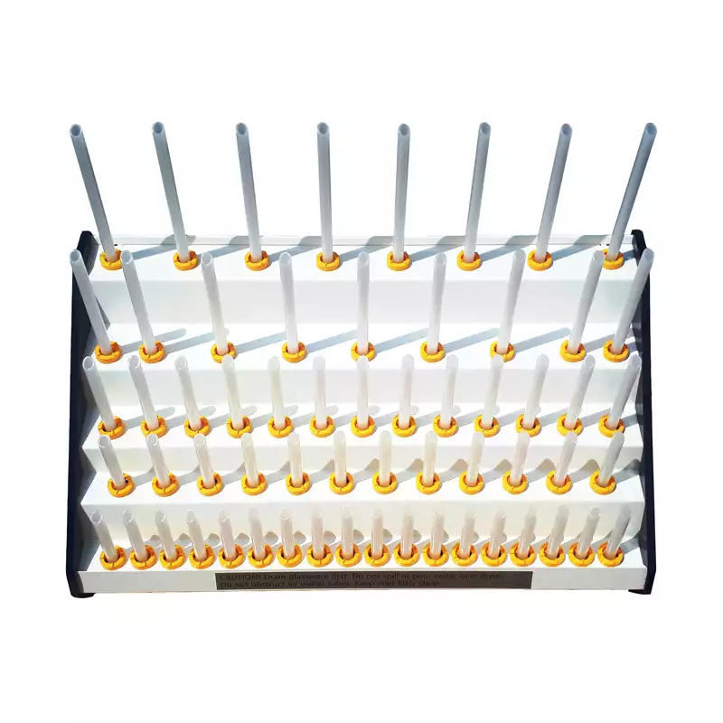 Nelldorn glassware dryer - Top view