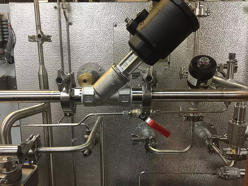 STAINLESS STEEL AUTOCLAVE PIPEWORK