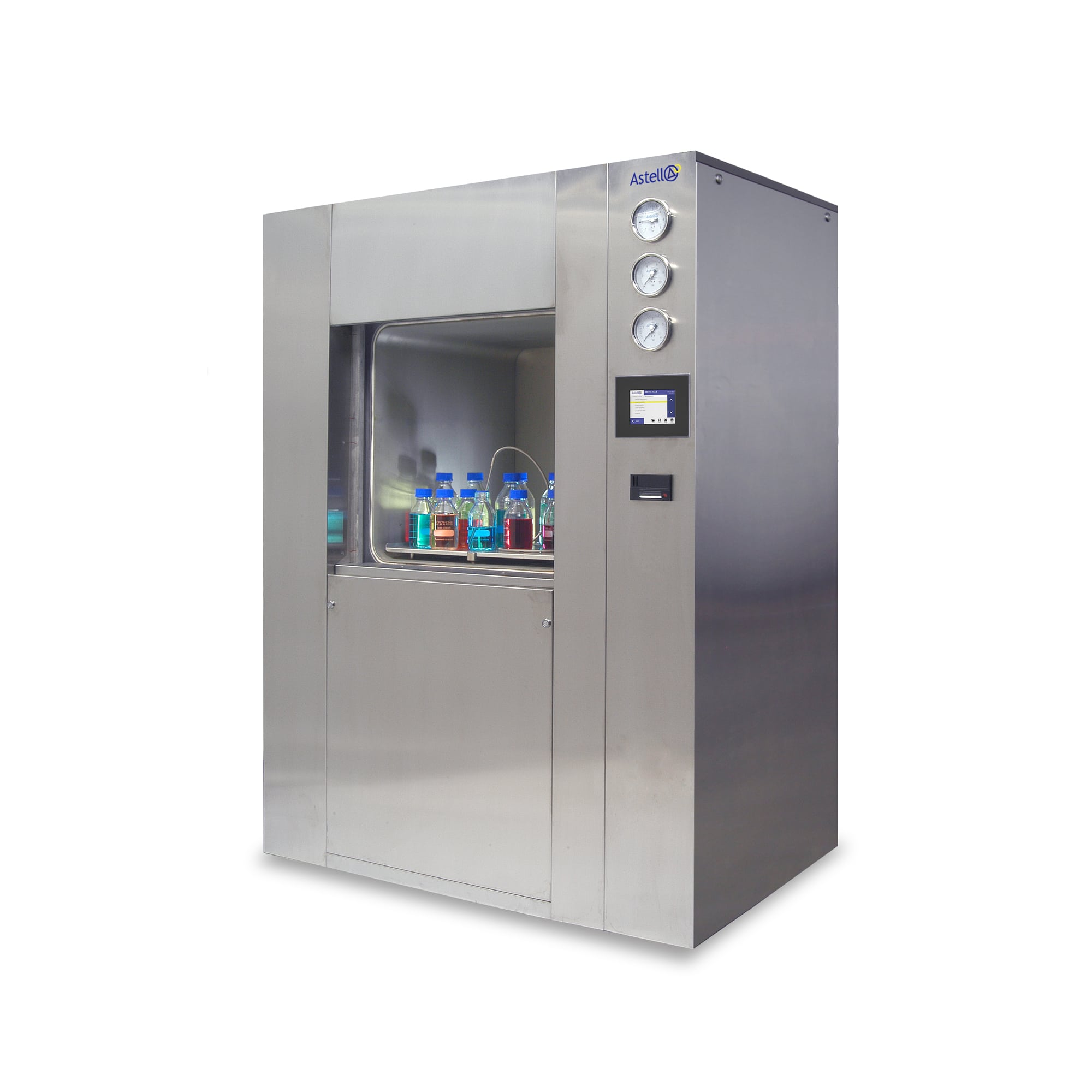 Autoclave compacta de carga superior